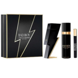 Carolina Herrera Bad Boy Подаръчен комплект, Eau de Toilette 100ml + Eau de Toilette 10ml + Deodorant 100ml - опаковката му е повредена