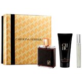 Carolina Herrera CH for Men Подаръчен комплект, Тоалетна вода 100ml + Афтършейв балсам 100ml + Тоалетна вода 10ml
