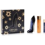 Carolina Herrera Good Girl Подаръчен комплект, Парфюмна вода 80ml + Масло за тяло 100ml + Roll-on 10ml