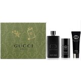 Gucci Guilty Pour Homme Подаръчен комплект, Парфюмна вода 90 ml + deostick 75ml + душ гел 50 ml