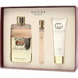Gucci Guilty Подаръчен комплект парфюмна вода 90ml + парфюмна вода 10ml + Мляко за тяло 50ml