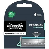 Wilkinson Sword Quattro Essential Precision Sensitive 4 броя