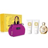 Versace Eros Pour Femme Подаръчен комплект, Парфюмна вода 100ml + душ гел 100ml + Мляко за тяло 100ml + чанта