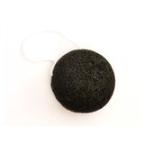 Спонж за лице Konjak с активен бамбуков въглен Bamboo Charcoal Konjac Facial Sponge