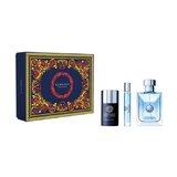 Versace Versace pour Homme Подаръчен комплект, Тоалетна вода 100ml + Тоалетна вода 10ml + Део стик 75ml