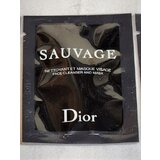 Christian Dior Sauvage - почистваща маска и гел 2 в 1