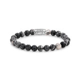 Rebel & Rose Bracelet Black Wolf RR-80032-S-L mens