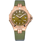 Edox 53020-37RC-VR Delfin Diver Ladies Watch 38mm 20ATM