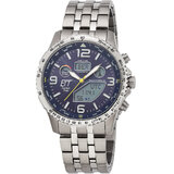 ETT EGT-11575-31M Mens Watch Solar Titan Radio-Controlled 43mm 10ATM