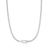 ANIA HAIE N041-03H-W Dance Til Dawn Ladies Necklace, adjustable