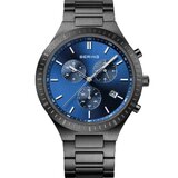 Bering 11743-727 Classic Titanium Chronograph Mens Watch 40mm 5ATM