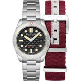 Spinnaker SP-5129-22 Mens Watch Croft Mid-Size Automatic Limited Dolphin Project 40mm 15ATM