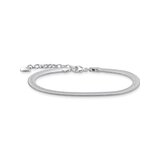 Thomas Sabo A2169-001-21-L19V Silver Snake Bracelet 16-19 cm 