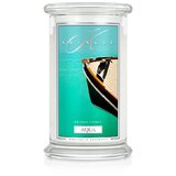 Kringle Candle Aqua голяма ароматизирана свещ с 2 фитила (624 g)