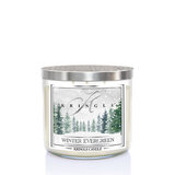 Kringle Candle TUMBLER Winter Evergreen ароматизирана свещ с 3 фитила (411g)