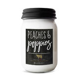 MILKHOUSE CANDLE Peaches & Poppies ароматизирана свещ Farmhouse Jar (368 g)