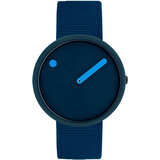 PICTO R44001-R001 Unisex Watch Ghost Nets Navy Blue 40mm 5ATM