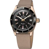 Edox 80131-37RNC-NI Skydiver Automatic + 2nd strap Ladies Watch 38mm 30ATM