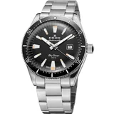 Edox 80131-3NM-NIB Skydiver Automatic Ladies Watch 38mm 30ATM