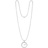 Picto 43363-9012S Ladies Watch White Necklace 30mm 5ATM 