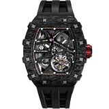 Tsar Bomba TB8209CF-01 Mens Watch Elementar Carbon Fiber Automatic 44mm 5ATM 