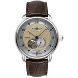 Zeppelin 8566-5 Mens Watch Friedrichshafen Open Heart 41mm 5ATM 