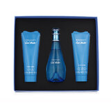 Davidoff Cool Water for Women Подаръчен комплект Тоалетна вода 100 ml + Душ гел 75 ml + Мляко за тяло 75 ml