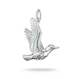 Thomas Sabo PE1009-166-7 Kingfisher Pendant with Multicoloured Stones for Women