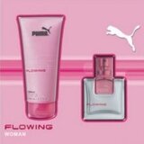 Puma Flowing Woman Подаръчен комплект, Тоалетна вода 30ml + Душ гел 50ml