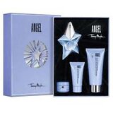 Thierry Mugler Angel Подаръчен комплект Парфюмна вода 25ml + Мляко за тяло 100ml + Душ гел 30ml + Крем за тяло 10ml plniteľný