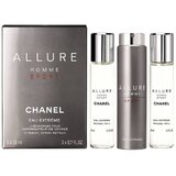 Chanel Allure Homme Sport Eau Extreme Парфюмна вода, 3 x 20ml (1x refillable + 2x refill)