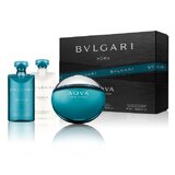 Bvlgari Aqva pour Homme Подаръчен комплект, Тоалетна вода 50ml + Душ гел 40ml + Афтършейв балсам 40ml 