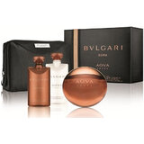 Bvlgari Aqva Amara Подаръчен комплект, Тоалетна вода 100ml + balzam po holení 75ml + sprchovací gél 75ml + kozmetická taška 