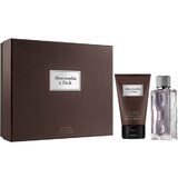 Abercrombie & Fitch First Instinct Подаръчен комплект, Тоалетна вода 100ml + Душ гел 200ml