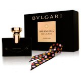 Bvlgari Splendida Jasmin Noir Подаръчен комплект, Парфюмна вода 100ml + + hodvábna šatka