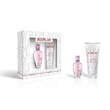 Replay Jeans Spirit! for Her Подаръчен комплект, Тоалетна вода 20ml + Мляко за тяло 100ml