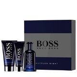 Hugo Boss Boss Bottled Night Подаръчен комплект, Тоалетна вода 100ml + Душ гел 50ml + Афтършейв балсам 75ml