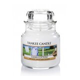 Ароматизирана свещ в стъкло Classic malý Clean Cotton 104 g