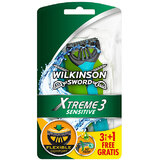 Еднократна самобръсначка за мъже Wilkinson Xtreme3 Sensitive 4 броя