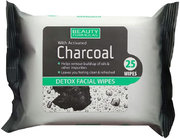 Козметични кърпички с активен въглен Charcoal (Detox Facial Wipes) 25 бр