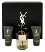 Yves Saint Laurent L´Homme Подаръчен комплект, Тоалетна вода 60ml + Афтършейв балсам 50ml + Душ гел 50ml