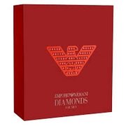 Giorgio Armani Diamonds for Men Подаръчен комплект, Тоалетна вода 75ml + Афтършейв балсам 50ml + Душ гел 50ml