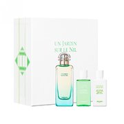 Hermes Un Jardin Sur Le Nil Подаръчен комплект, Тоалетна вода 100ml + Мляко за тяло 40ml + Душ гел 40ml