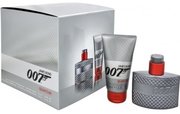 James Bond 007 Quantum Подаръчен комплект, Тоалетна вода 30ml + Душ гел 50ml