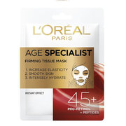 Текстилна маска за незабавно стягане и изглаждане на кожата Age Specialist 45+ (Firming Tissue Mask) 1 брой
