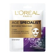Текстилна маска за интензивно стягане и изсветляване на кожата Age Specialist 55+ (Restoring Tissue Mask) 1 бр