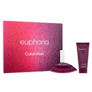 Calvin Klein Euphoria Woman Подаръчен комплект, Парфюмна вода 100ml + Мляко за тяло 100ml