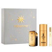 Paco Rabanne 1 Million Подаръчен комплект, Тоалетна вода 100ml + Део спрей 150ml + Тоалетна вода 10ml 