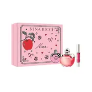 Nina Ricci Nina Подаръчен комплект, Тоалетна вода 50ml + червило v ceruzke 2.5g