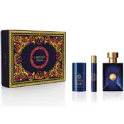 Versace Dylan Blue Подаръчен комплект, Тоалетна вода 100ml + Тоалетна вода 10ml + Део стик 75ml